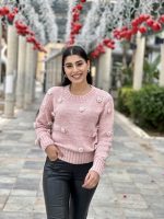 KNITTED SWEATER PEARLS - Image 3