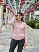 KNITTED SWEATER PEARLS - Image 4