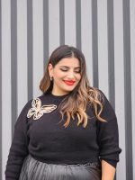 KNITTED SWEATER BUTTERFLY - Image 3