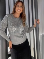 KNITTED SWATER PEARLS