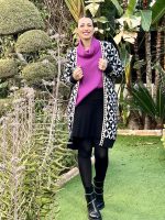 CARDIGAN LONG PRINTED