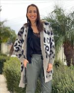CARDIGAN LONG ANIMAL PRINT - Image 2