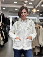 KNITTED CARDIGAN MOCHAIR - Image 4
