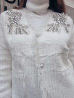 KNITTED CARDIGAN MOCHAIR - Image 7