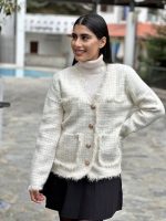 TWEED CARDIGAN TRIM - Image 3