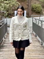 TWEED CARDIGAN TRIM - Image 5