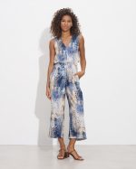 TROUSER CROPPED ANIMAL PRINT