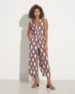 TROUSER CROPPED PRINTED