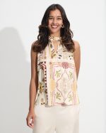 BLOUSE HALTER NECK PRINTED