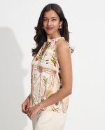BLOUSE HALTER NECK PRINTED - Image 3