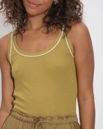 TOP RIBBED SLEEVELESS - Image 4
