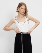 TOP RIBBED SLEEVELESS - Image 8