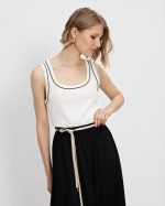 TOP RIBBED SLEEVELESS - Image 9