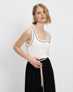 TOP RIBBED SLEEVELESS - Image 12
