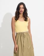 TOP RIBBED SLEEVELESS - Image 19