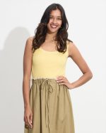 TOP RIBBED SLEEVELESS - Image 20