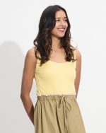TOP RIBBED SLEEVELESS - Image 23
