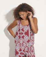 CROP TOP GEOMETRICAL PRINT - Image 2