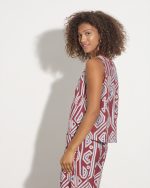 CROP TOP GEOMETRICAL PRINT - Image 3