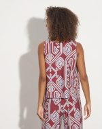 CROP TOP GEOMETRICAL PRINT - Image 4