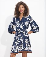 SHORT WRAP DRESS - Image 2