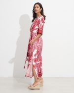 DRESS MIDI SATIN PRINTED - Image 5