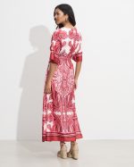 DRESS MIDI SATIN PRINTED - Image 6