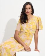 MIDI DRESS WRAP FLORAL - Image 3