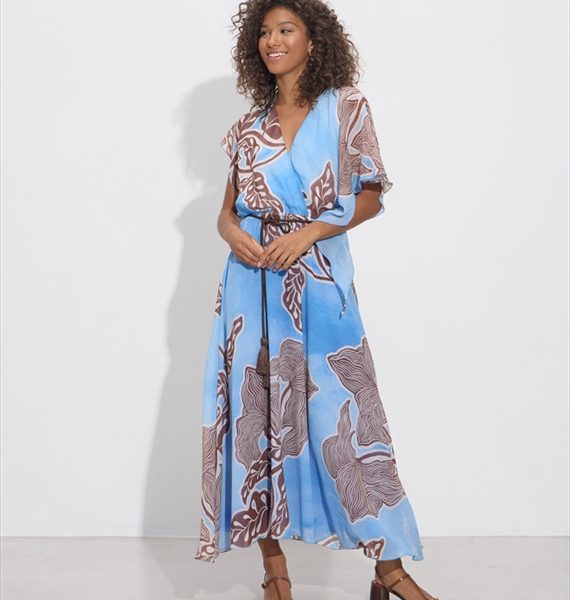 MAXI CHIFFON DRESS