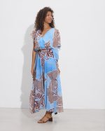 MAXI CHIFFON DRESS - Image 3