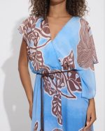 MAXI CHIFFON DRESS - Image 4