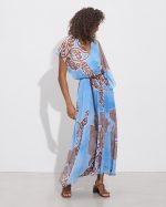MAXI CHIFFON DRESS - Image 5