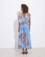 MAXI CHIFFON DRESS - Image 6