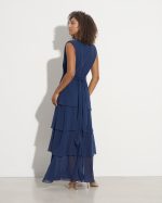 DRESS MAXI CHIFFON TIERED - Image 4