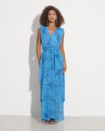 MAXI TIERED RUFFLE DRESS - Image 2