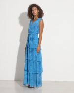 MAXI TIERED RUFFLE DRESS - Image 4