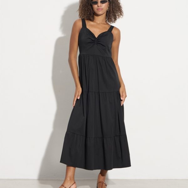 MIDI DRESS COTTON