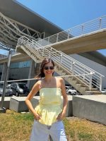 BLOUSE STRAPLESS BALLOON