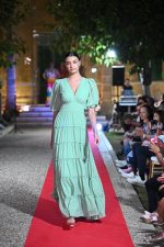 MAXI TIERED RUFFLE DRESS