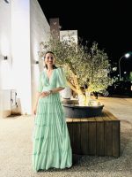 MAXI TIERED RUFFLE DRESS - Image 2