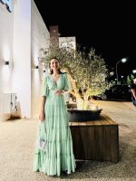 MAXI TIERED RUFFLE DRESS - Image 3