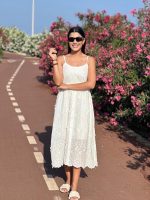 SHIRT DRESS MIDI EMPROIDERY - Image 2