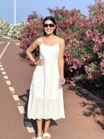 SHIRT DRESS MIDI EMPROIDERY - Image 3