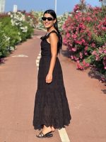 MAXI CUTWORK SKIRT - Image 3