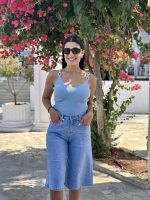 BERMUDA JEAN RHINESTONES