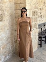 MIDI DRESS COTTON