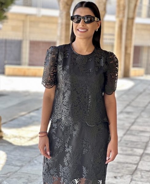 TOP ORGANZA EMBROIDERY