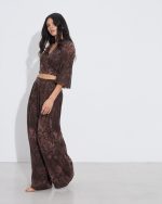 TROUSER PRINTED PLEATED - Image 2