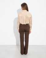 TROUSER COTTON FLARED LEG - Image 5