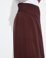 SKIRT TENCEL MIDI WRAP - Image 10